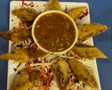 लेफ्ट ओवर नूडल्स से मेक ओवर नूडल्स स्प्रिंग रोल्स (noodle spring roll recipe in hindi) रेसिपी चरण 5 फोटो