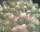 Brussel sprouts and fenugreek in butter