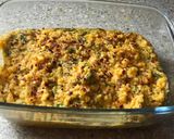 A picture of step 3 of Poha fennel dhokla.
