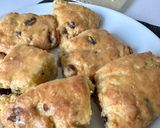 A picture of step 8 of Cranberry - Orange Scones.