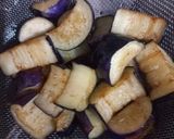 Foto langkah ke 1 dari resep Terong Tempe Buncis Masak Kecap Pedas.