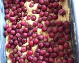 A picture of step 5 of Red Gooseberry and Almond Tray Bake.