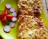 Sonkás-mascarponés melegszendvics krém recept fázis 5 fotója