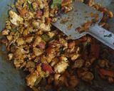 A picture of step 3 of Chicken Stuffed patisapta(snacks).