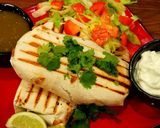 A picture of step 12 of Mike's Green Chili Pork Burritos.