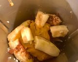 A picture of step 3 of Nut Tart with Banana and Cocoa.