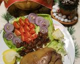Sült libamáj recept fázis 3 fotója