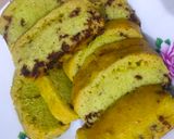 Foto langkah ke 4 dari resep Bolu pandan meses (tanpa mixer).