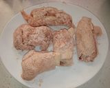 Foto del paso 2 de la receta Rollito de pollo en salsa de queso