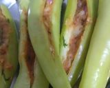 A picture of step 2 of Mirchi vada.