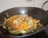 A picture of step 5 of Tangy baingan ka bharta.