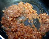 A picture of step 8 of Palak Paneer.