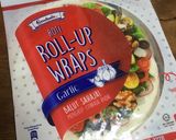 Gambar langkah 4 resipi Tortilla Bawang Putih bersama Ayam / Chicken Garlic Wrap.