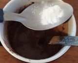 Foto del paso 3 de la receta: Torta de chocolate en taza hecha en microondas