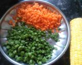 A picture of step 1 of Carrot Beans soup.