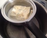 Foto del passaggio 2 della ricetta Spaghetti con cavolo viola, fonduta di gorgonzola e mollica piccante