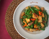 Foto langkah ke 4 dari resep Tumis Tahu Buncis.