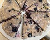 A picture of step 5 of Blueberry Scones.
