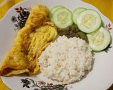 Foto langkah ke 5 dari resep Nasi Telur Sambal Ijo.