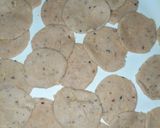 A picture of step 6 of Split Moong Dal Mathri.