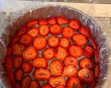 🍓 Sütés nélküli epres mascarponés torta 🍰 recept fázis 2 fotója