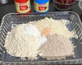 A picture of step 6 of Eggless Beetroot Muffins – Naturally Pink, Wholesome & Nutty.