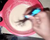 A picture of step 2 of Orange flavored British Pancakes.