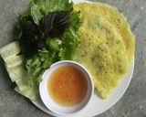 Hình bước làm 10 của món Bánh xèo mềm miền trung