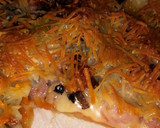 Foto del paso 4 de la receta: Pizza de verduras, bacon y setas