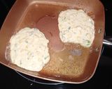 A picture of step 5 of Savory Corn Pancakes.