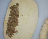 A picture of step 4 of Caterpillar bread.