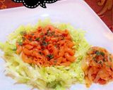 A picture of step 4 of Pasta jallof onion sauce.