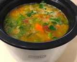 Foto del paso 2 de la receta: Sopa de Vegetales en Olla Arrocera- mini