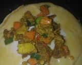 A picture of step 2 of Meat pie.