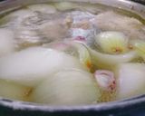 Hình bước làm 2 của món Hủ tiếu xương xá xíu