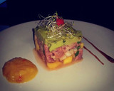 Foto del paso 7 de la receta: Tartar de atún rojo, mango y guacamole