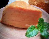 Foto langkah ke 5 dari resep Mille crepes cake orange.
