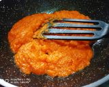 A picture of step 2 of Mango Pedha.
