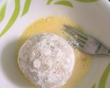 A picture of step 2 of Stuffed yam balls.