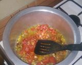 A picture of step 1 of Lentils stew.