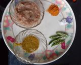 A picture of step 2 of Basa machher bhapa.