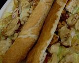 A picture of step 6 of Grilled Chicken Sub Sandwich Recipe 🥖🍗.