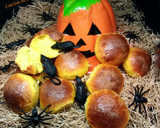Foto del paso 9 de la receta: Bollos de calabaza para Halloween