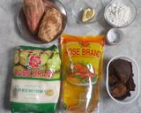 Foto langkah ke 1 dari resep Naam Ubi Kuning khas Palembang.