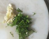 Hình bước làm 4 của món Măng xào gan gà/lòng gà