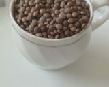 A picture of step 1 of Lucknowi kali masoor dal.