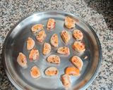A picture of step 8 of Coconut twist burfi.