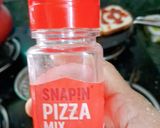 A picture of step 1 of Cheese bread pizza 🍕.
