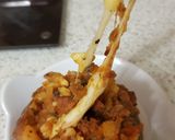 A picture of step 8 of My Chorizo, Tomato & Stuffed Potato 😁.