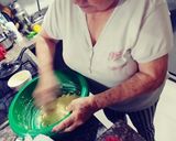 A picture of step 2 of Colombian Pan de Yuca 💟.